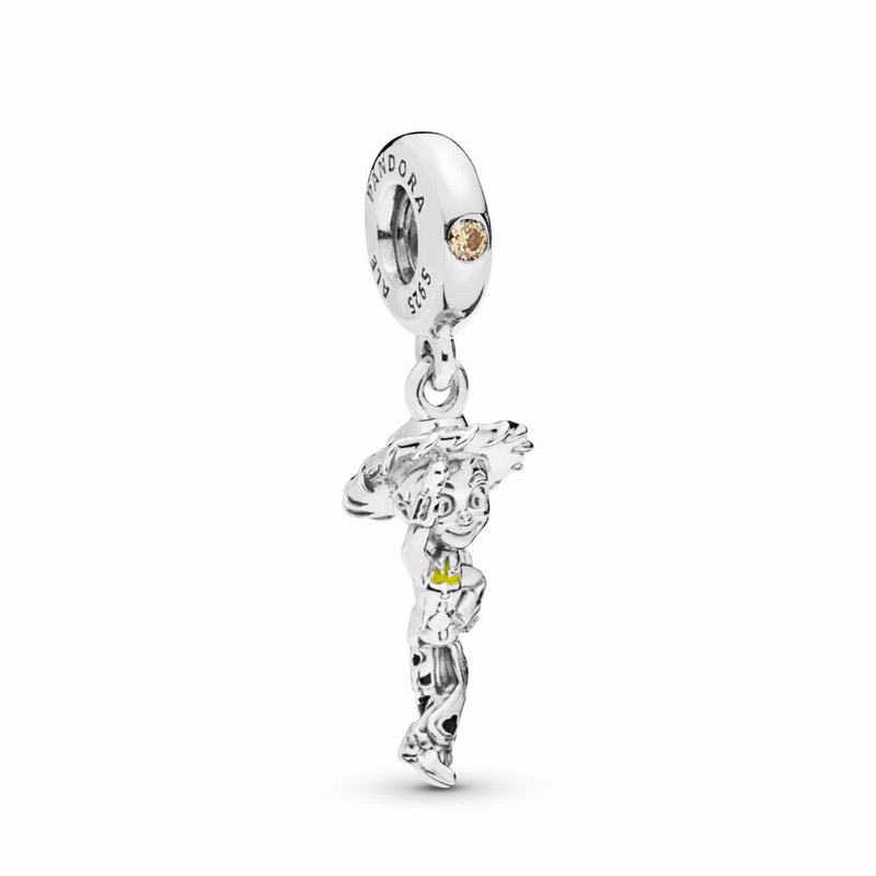 Pandora Australia Disney Pixar, Toy Story, Jessie Dangle Charm - Sterling Silver | WTHDXC425